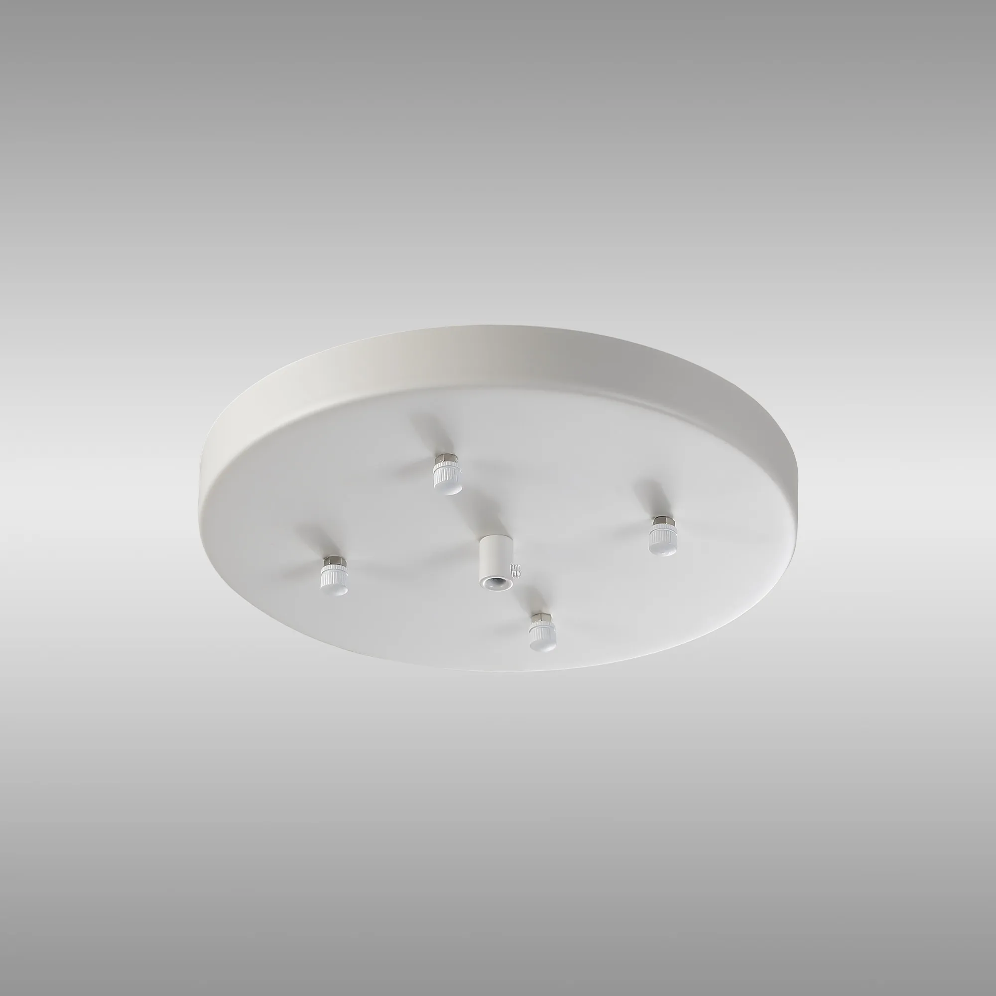 Hayes Heavy Duty No Hole White Ceiling Boxes Deco Multiple Pendant